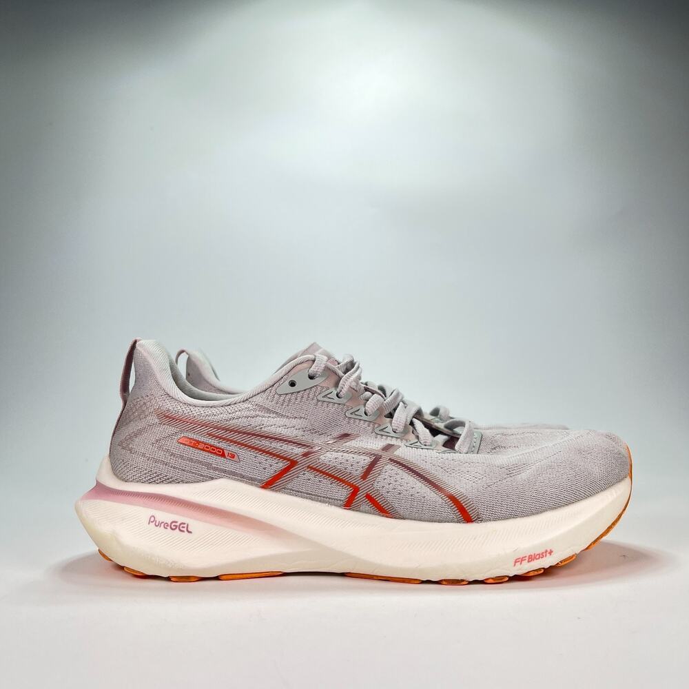 ASICS GT-2000 13 Gray Orange Running Shoes Stability Comfort Women's Size 8.5